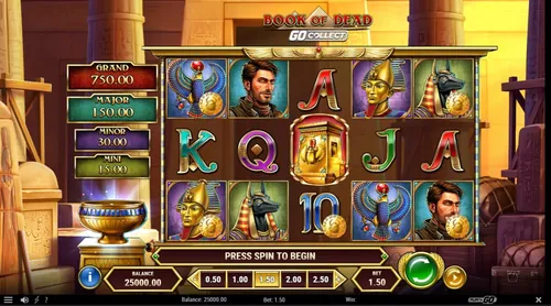 Book of Dead mobile image